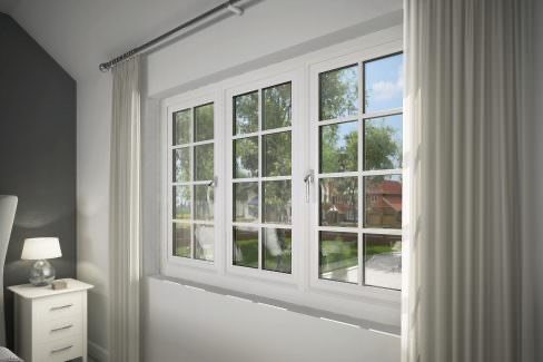 Casement windows interior
