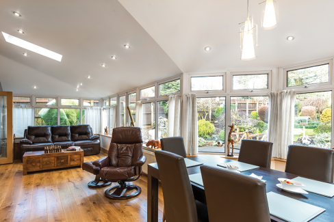solid conservatory roof
